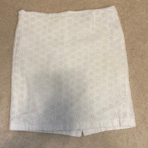 White Cotton Skirt